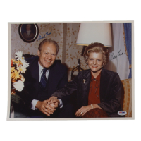 Gerald Ford & Betty Ford Signed 11x14 Photo (PSA) at PristineAuction.com