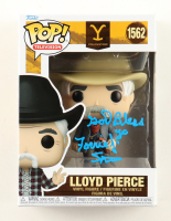 Forrie J. Smith Signed "Yellowstone" #1562 Lloyd Pierce Funko Pop! Vinyl Figure Inscribed "God Bless Ya" (Beckett) at PristineAuction.com