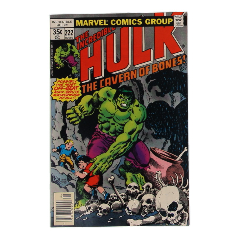 1978 "The Incredible Hulk" Issue #222 Marvel Comic Book at PristineAuction.com 1978 "The Incredible Hulk" Issue #222 Marvel Comic Book at PristineAuction.com