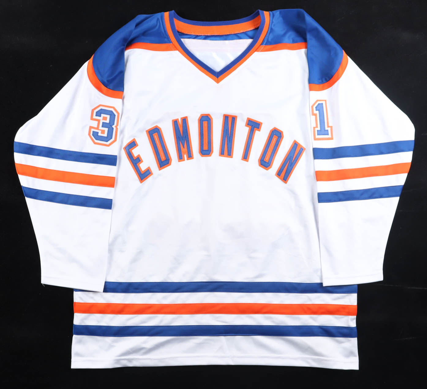 Grant Fuhr Signed Jersey (Beckett) at PristineAuction.com Grant Fuhr Signed Jersey (Beckett) at PristineAuction.com