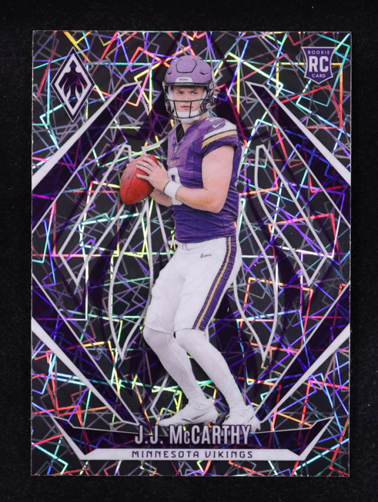 JJ McCarthy 2024 Panini Phoenix Hyper #185 RC