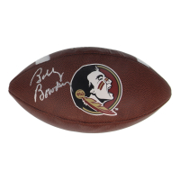 Bobby Bowden Signed Florida State Seminoles Logo Football (PSA) at PristineAuction.com