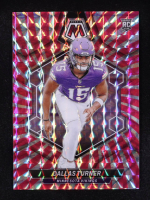 Dallas Turner 2024 Panini Mosaic Mosaic Pink Swirl #317 #5/13 RC at PristineAuction.com