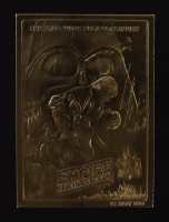 Star Wars: The Empire Strikes Back 1996 Score Board 23KT Gold Card at PristineAuction.com