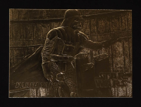 Darth Vader "Star Wars" 1995 Score Board 23KT Gold Card at PristineAuction.com