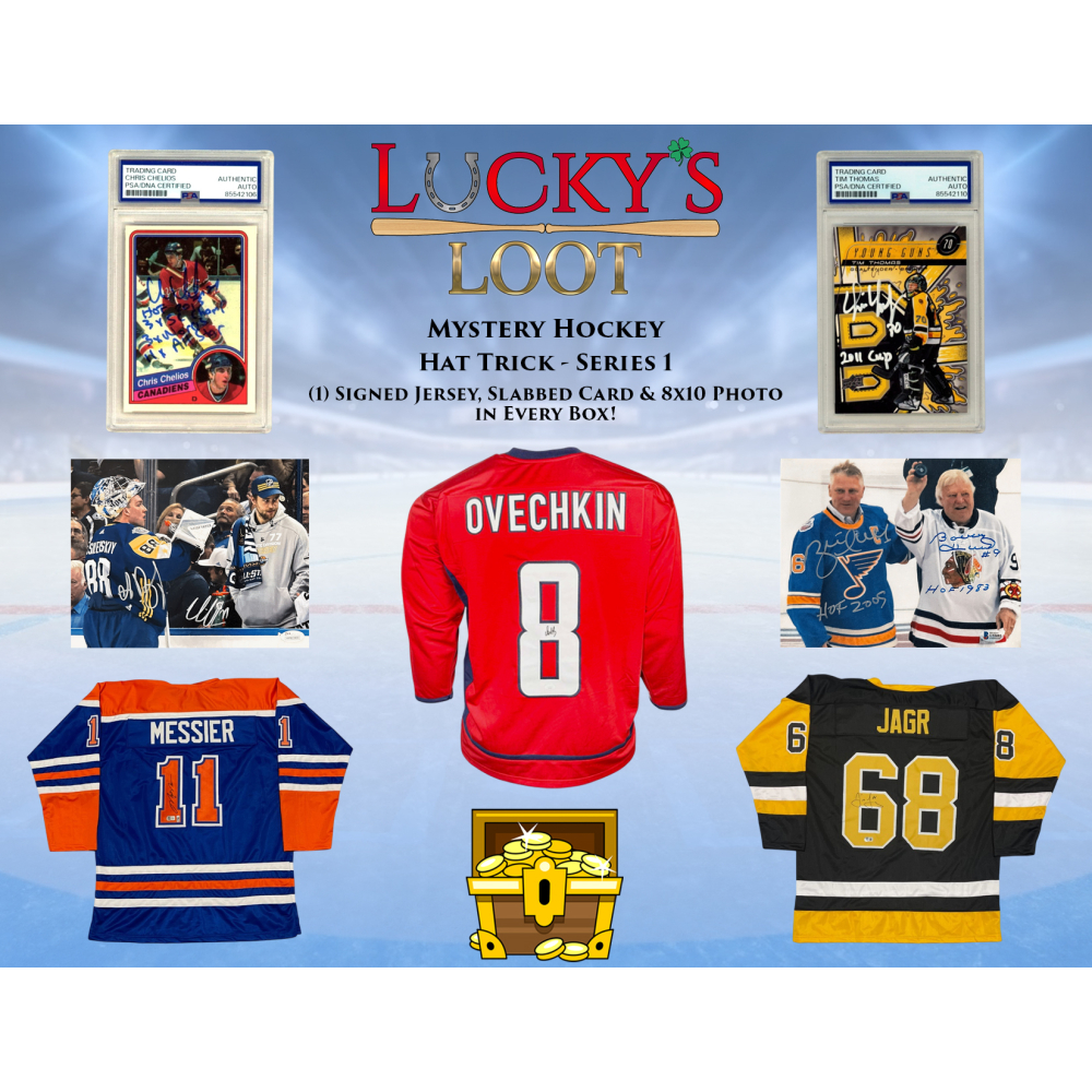 Lucky's Loot Hat Trick Hockey Series 1&nbsp;Mystery Box at PristineAuction.com