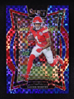 Xavier Worthy 2024 Select Prizm Blue #32 #142/249 at PristineAuction.com