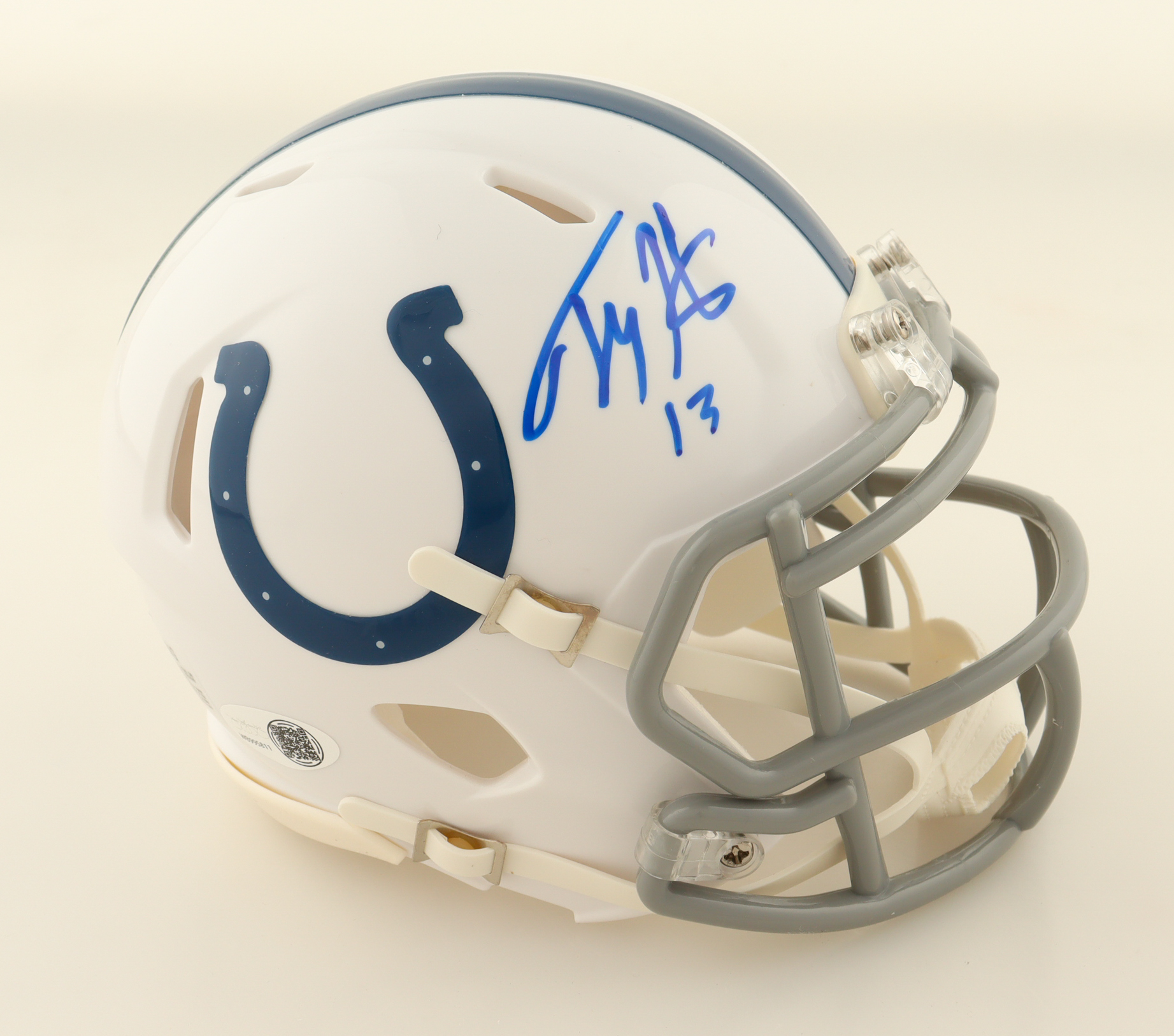 T.Y. Hilton Signed Colts Speed Mini Helmet (JSA) at PristineAuction.com T.Y. Hilton Signed Colts Speed Mini Helmet (JSA) at PristineAuction.com