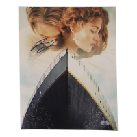 Leonardo DiCaprio Signed "Titanic" 11x14 Poster (Beckett) at PristineAuction.com