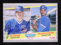 Joe Girardi / Rolando Holmes 1989 Fleer #644 RC at PristineAuction.com