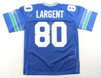 Steve Largent Signed Seahawks Mitchell & Ness Authentic Jersey Inscribed "HOF 95" (Beckett) at PristineAuction.com