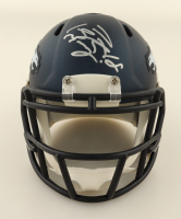 Peyton Manning Signed Broncos Speed Mini Helmet (PSA) at PristineAuction.com