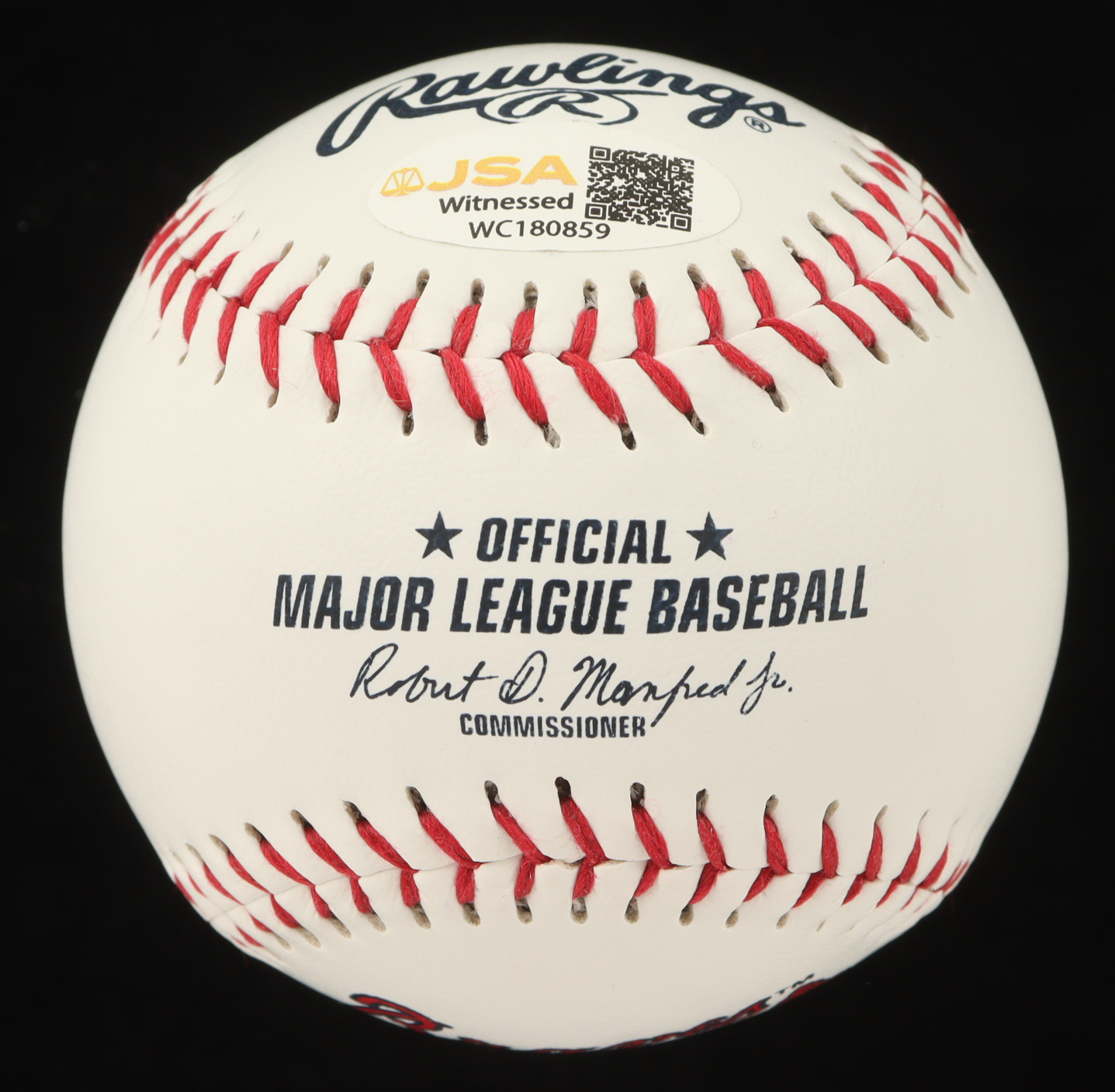 Tom Glavine Signed OML Braves Logo Baseball Inscribed "HOF 14" (Beckett) at PristineAuction.com Tom Glavine Signed OML Braves Logo Baseball Inscribed "HOF 14" (Beckett) at PristineAuction.com