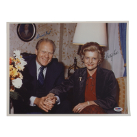 Gerald Ford & Betty Ford Signed 11x14 Photo (PSA) at PristineAuction.com