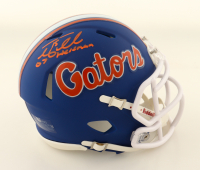 Tim Tebow Signed Florida Gators Speed Mini Helmet Inscribed "07 Heisman" (Tebow) at PristineAuction.com