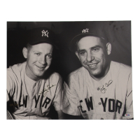 Yogi Berra & Whitey Ford Signed Yankees 16x20 Photo (PSA) at PristineAuction.com