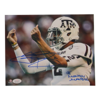 Johnny Manziel Signed Texas A&M Aggies 8x10 Photo Inscribed "Money Manziel" (JSA) at PristineAuction.com