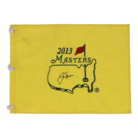Jack Nicklaus Signed 2013 Masters Golf Pin Flag (PSA) at PristineAuction.com
