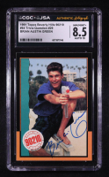 Brian Austin Green Signed 1991 Topps Beverly Hills 90210 Trivia Question #29 #64  (CGC 8.5 | Autograph Graded CGC 10) at PristineAuction.com