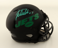 Justin Fields Signed Jets Eclipse Alternate Speed Mini Helmet (Beckett) at PristineAuction.com