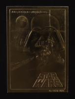 Star Wars 1996 Score Board 23KT Gold Card at PristineAuction.com