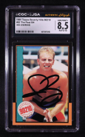 Ian Ziering Signed 1991 Topps Beverly Hills 90210 The Real BH #82 (CGC 8.5 | Autograph Graded CGC 10) at PristineAuction.com