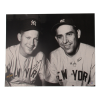Yogi Berra & Whitey Ford Signed Yankees 16x20 Photo (PSA) at PristineAuction.com