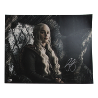 Emilia Clarke Signed "Game of Thrones" 16x20 Photo (Beckett) at PristineAuction.com