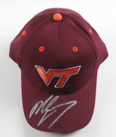 Michael Vick Signed Virginia Tech Hokies Snapback Hat (Beckett) at PristineAuction.com