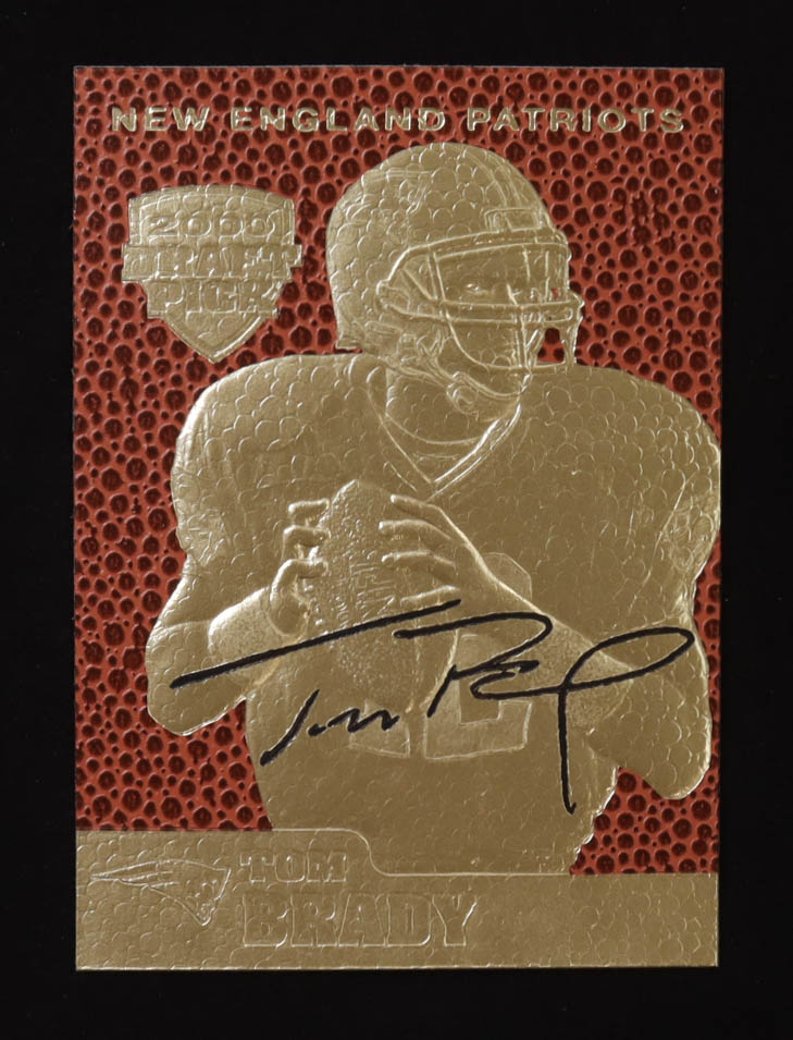Tom Brady 2006 Merrick Mint Feel the Game Gold Card at PristineAuction.com Tom Brady 2006 Merrick Mint Feel the Game Gold Card at PristineAuction.com