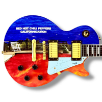Rick Rubin Signed Custom "Red Hot Chili Peppers" Les Paul Guitar (JSA) at PristineAuction.com