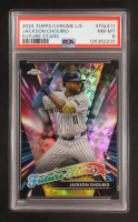 Jackson Chourio 2024 Topps Chrome Logofractor Future Stars #FSLE11 (PSA 8) at PristineAuction.com