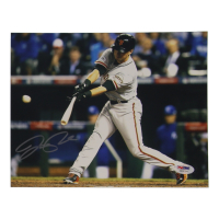 Joe Panik Signed Giants 8x10 Photo (PSA) at PristineAuction.com