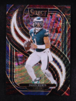 Jalen Hurts 2024 Select Prizm Tri Color #165 #110/249 at PristineAuction.com