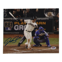 Joe Panik Signed Giants 8x10 Photo (PSA) at PristineAuction.com