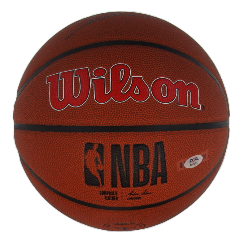 Trae Young Signed Hawks Logo NBA Basketball (PSA) at PristineAuction.com Trae Young Signed Hawks Logo NBA Basketball (PSA) at PristineAuction.com
