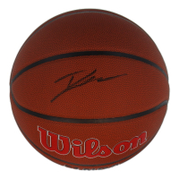 Trae Young Signed Hawks Logo NBA Basketball (PSA) at PristineAuction.com