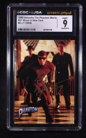 Billy Zane Signed 1996 Inkworks The Phantom Movie Ghost in New York #51 (CGC 9 | Autograph Graded CGC 9) at PristineAuction.com
