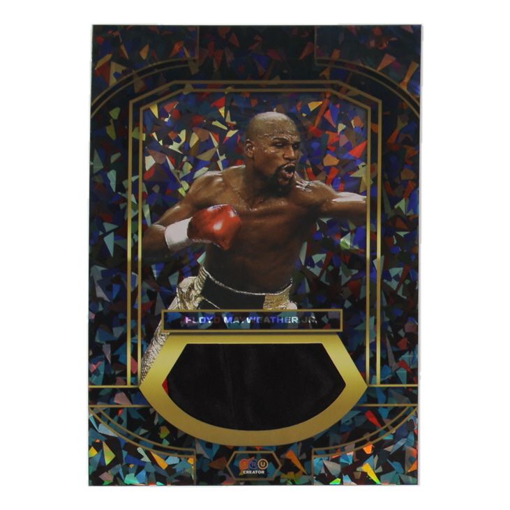 Floyd Mayweather Jr. 2024 TruSport Jumbo TruCreator Cracked Ice Materials #JCFMJ at PristineAuction.com Floyd Mayweather Jr. 2024 TruSport Jumbo TruCreator Cracked Ice Materials #JCFMJ at PristineAuction.com