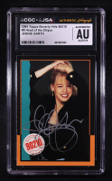 Jennie Garth Signed 1991 Topps Beverly Hills 90210 Head of the Clique #9 (CGC | Autograph Graded CGC 9) at PristineAuction.com