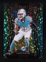 Xavien Howard 2024 Select Prizm Green Disco #400 #2/5 at PristineAuction.com