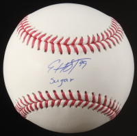 Edwin Diaz Signed OML Baseball Inscribed "Sugar" (JSA) at PristineAuction.com