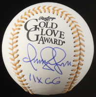 Omar Vizquel Signed Gold Glove Award Baseball Inscribed "11x GG" (JSA) at PristineAuction.com