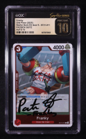 Patrick Seitz Signed 2025 Franky One Piece Starter Deck EX Gear 5 C #ST21-011 (CGC Black Pristine Label 10 | Autograph Graded CGC 10) at PristineAuction.com