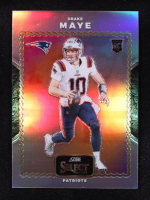 Drake Maye 2024 Select Score Select Throwback Prizm #22 RC at PristineAuction.com