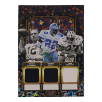 Roger Staubach / Emmitt Smith / Tony Dorsett 2024 TruCreator Jumbo Cracked Ice Materials #TJCRSESTD at PristineAuction.com