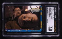 Brent Spiner Signed 2000 Lt. Commander Data Star Trek TNG Profiles Skybox #39 (CGC | Autograph Graded CGC 9) at PristineAuction.com