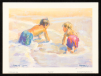 Lucelle Raad Signed LE "Played Out" 6x8 Lithograph (PA) at PristineAuction.com
