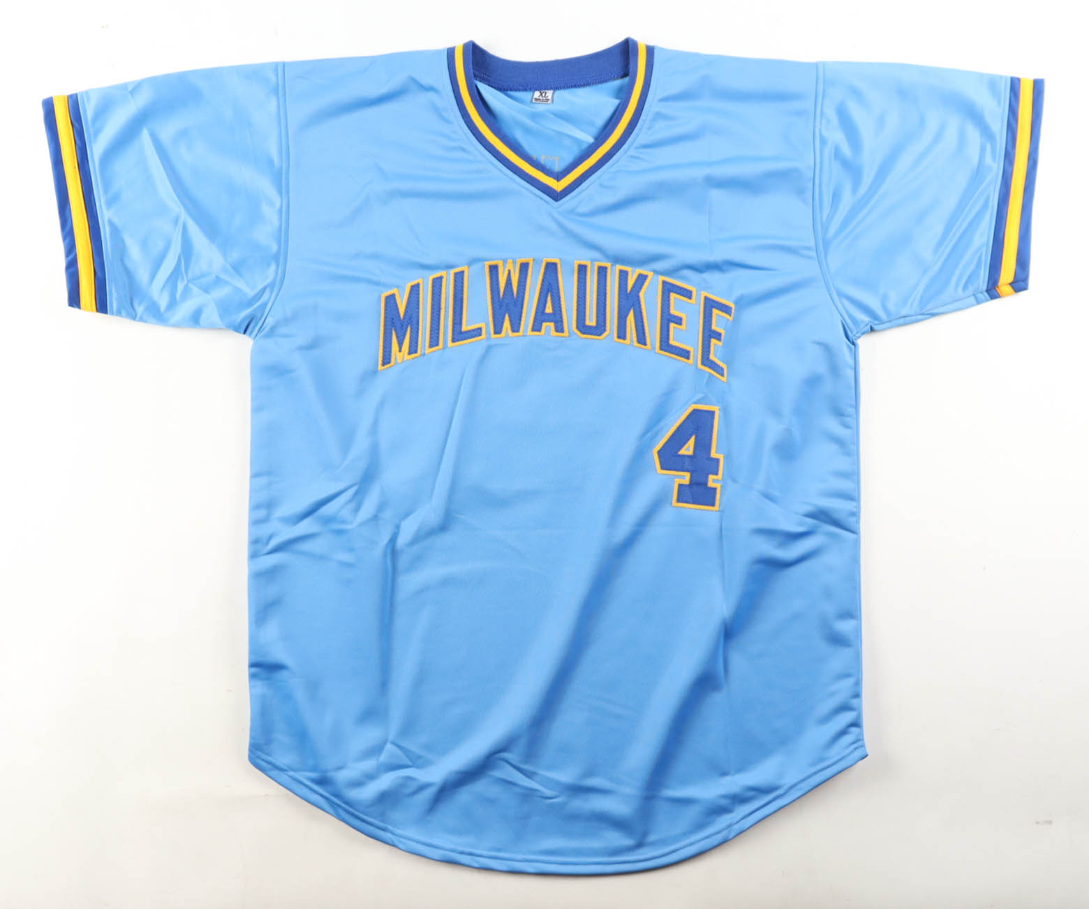 Paul Molitor Signed Jersey (Beckett) at PristineAuction.com Paul Molitor Signed Jersey (Beckett) at PristineAuction.com