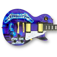 James Hetfield Signed "Metallica"Custom Epiphone Les Paul Guitar (JSA) at PristineAuction.com